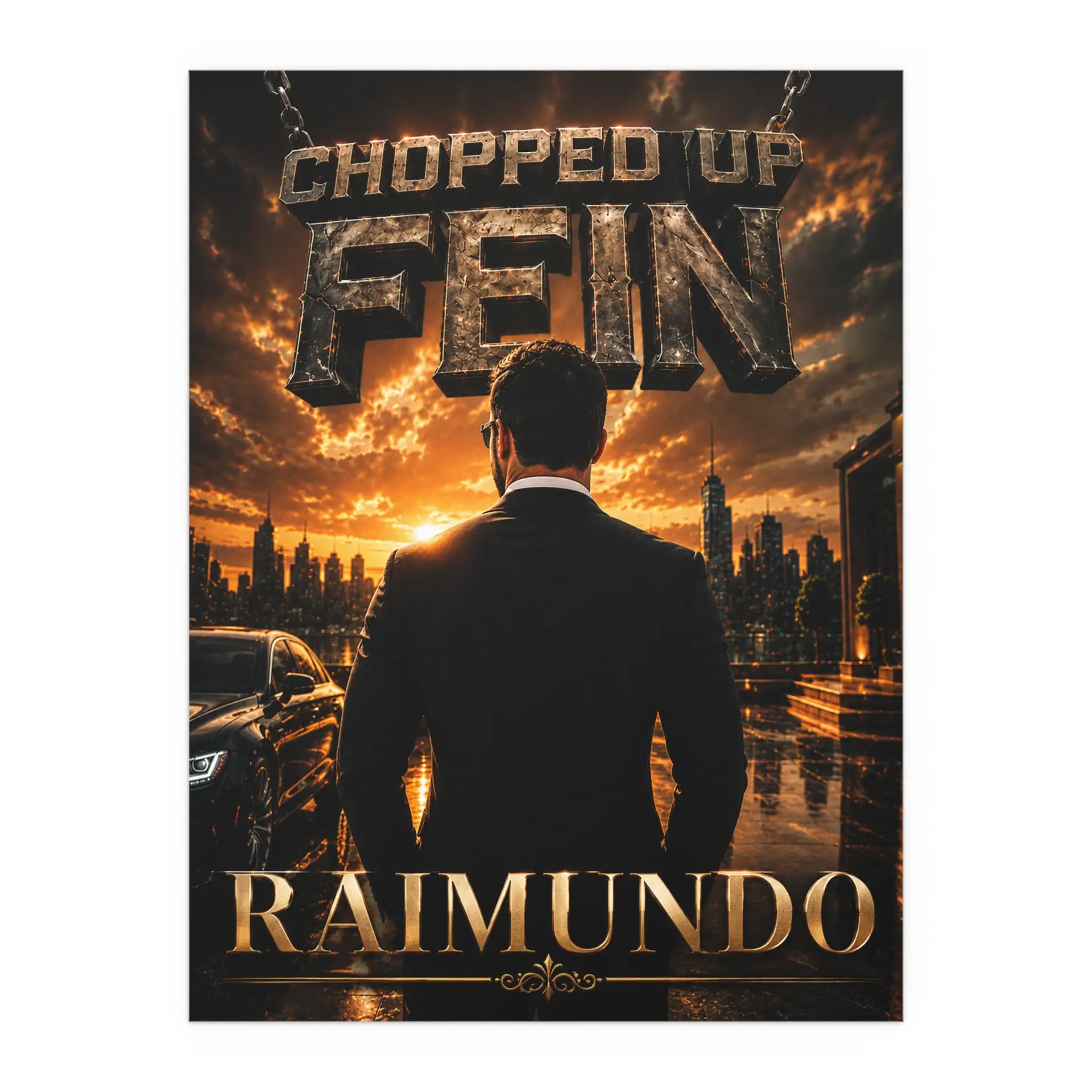 Chopped Up Fein Silk Poster