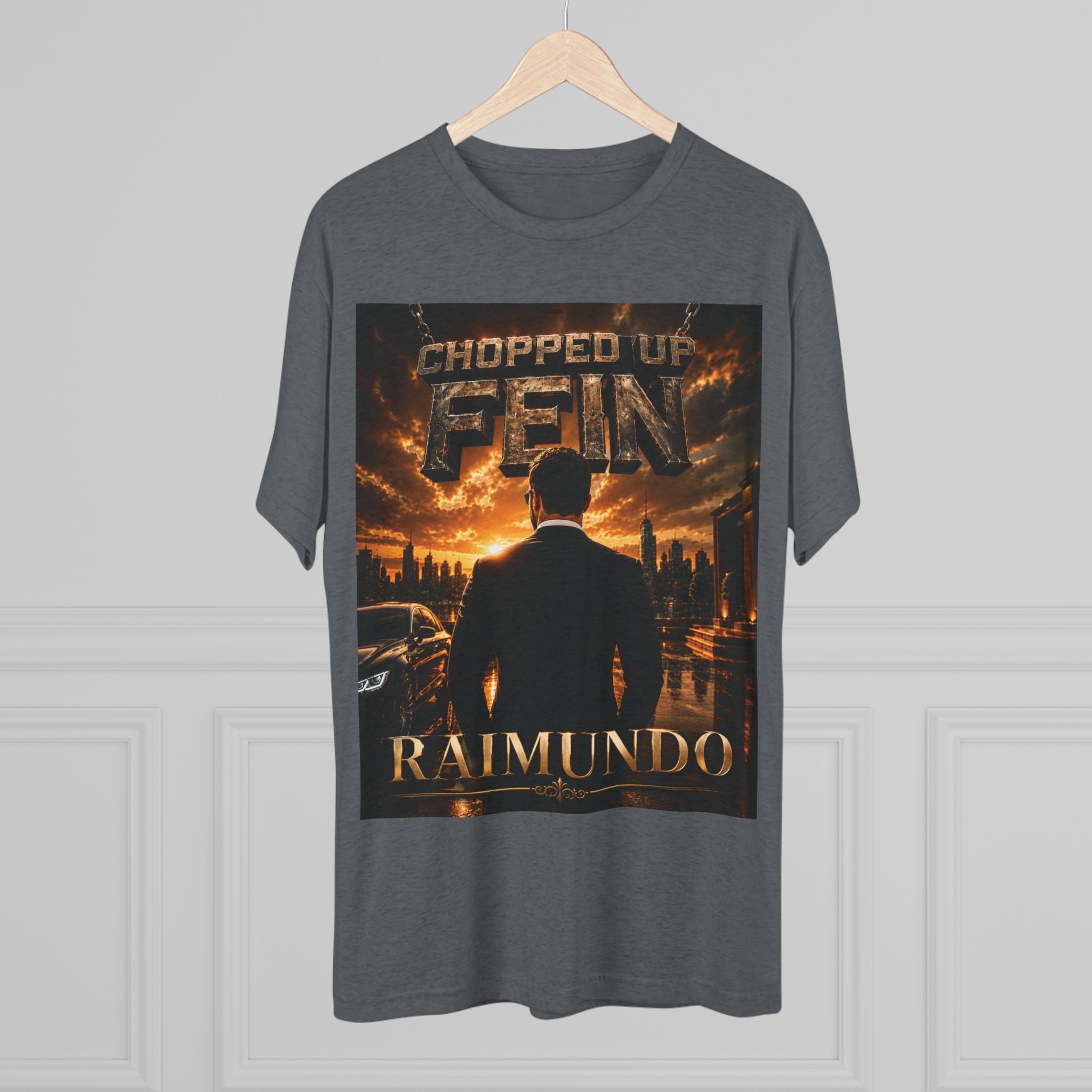 Chopped Up Fein Raimundo T-Shirt | Cuff Club Crest Tee - Image 16