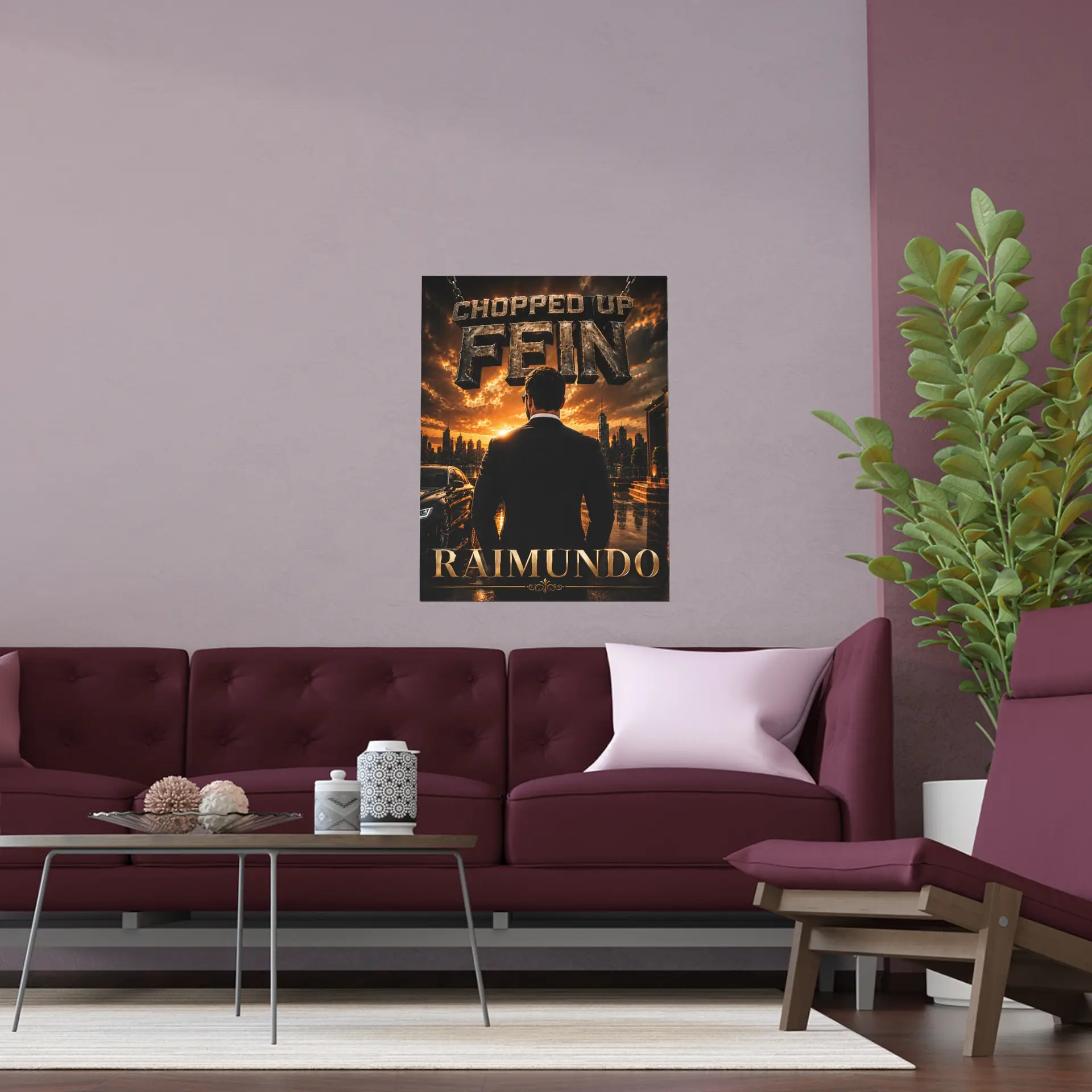Chopped Up Fein Silk Poster - Image 3