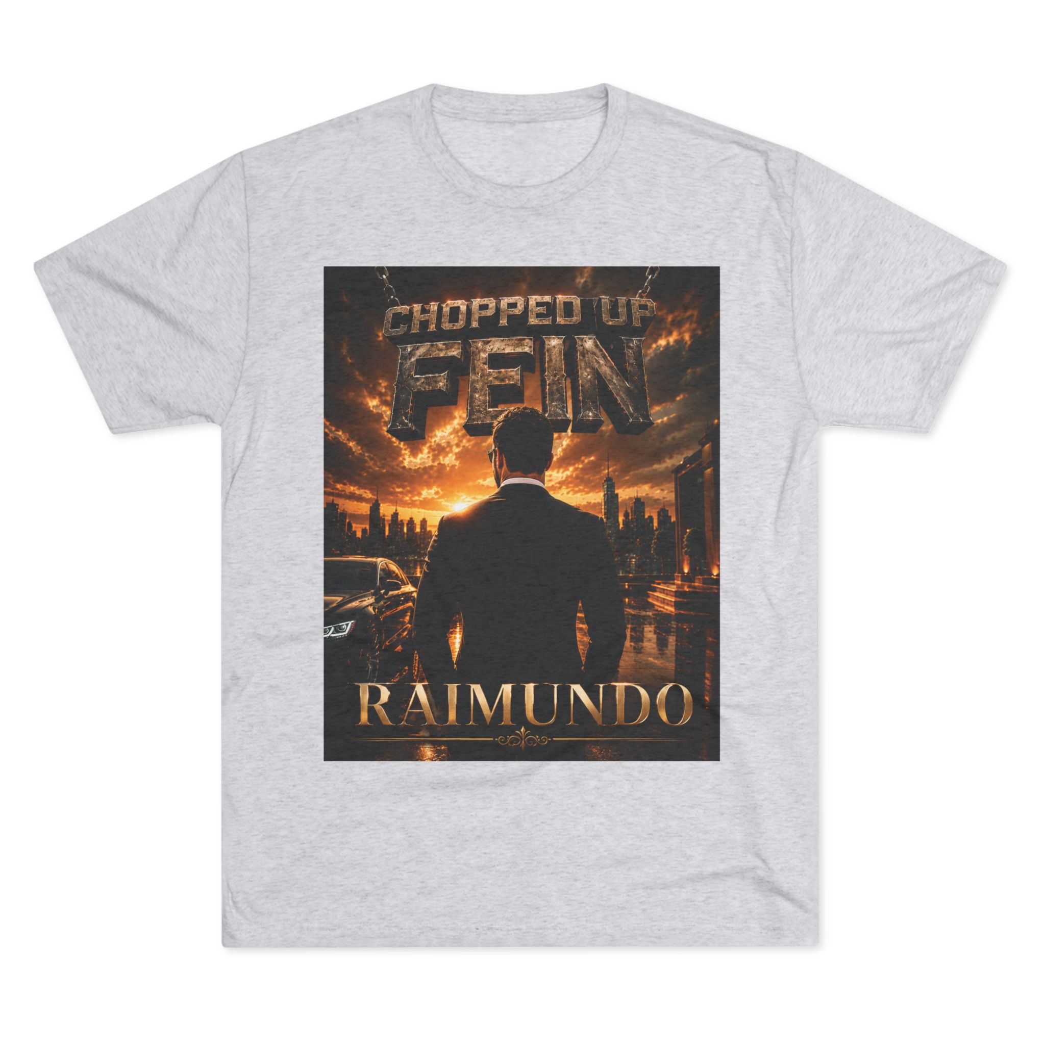 Chopped Up Fein Raimundo T-Shirt | Cuff Club Crest Tee - Image 9