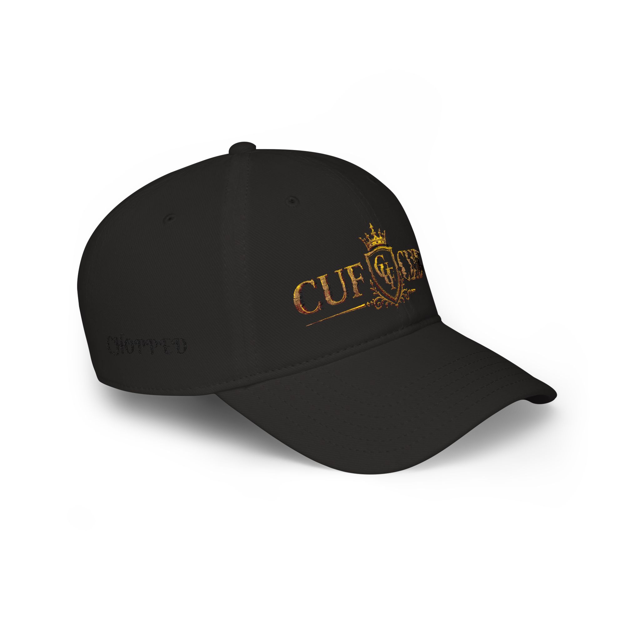 Premium Cuff Club Crest embroidery Low Profile Baseball Cap - Image 4
