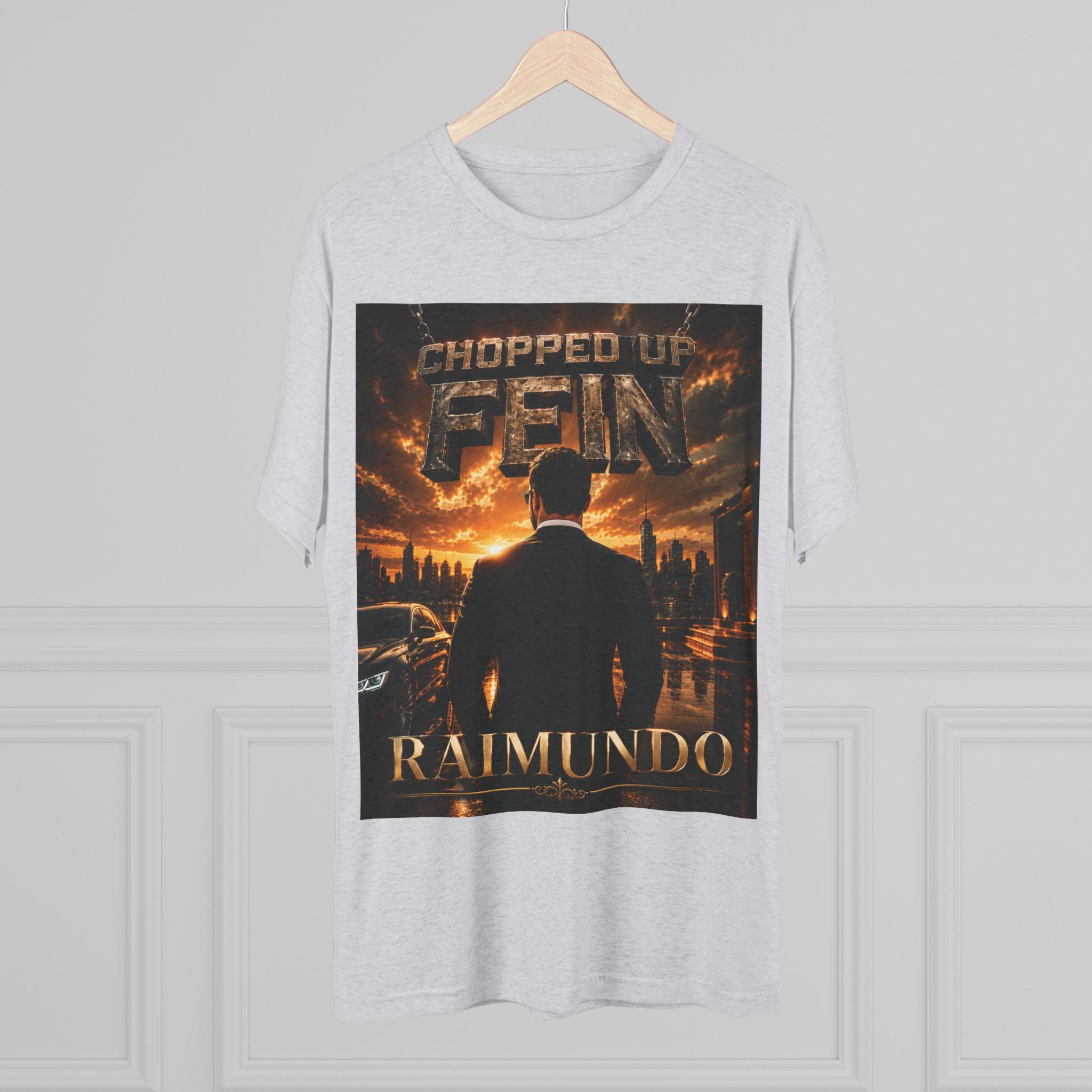 Chopped Up Fein Raimundo T-Shirt | Cuff Club Crest Tee - Image 12